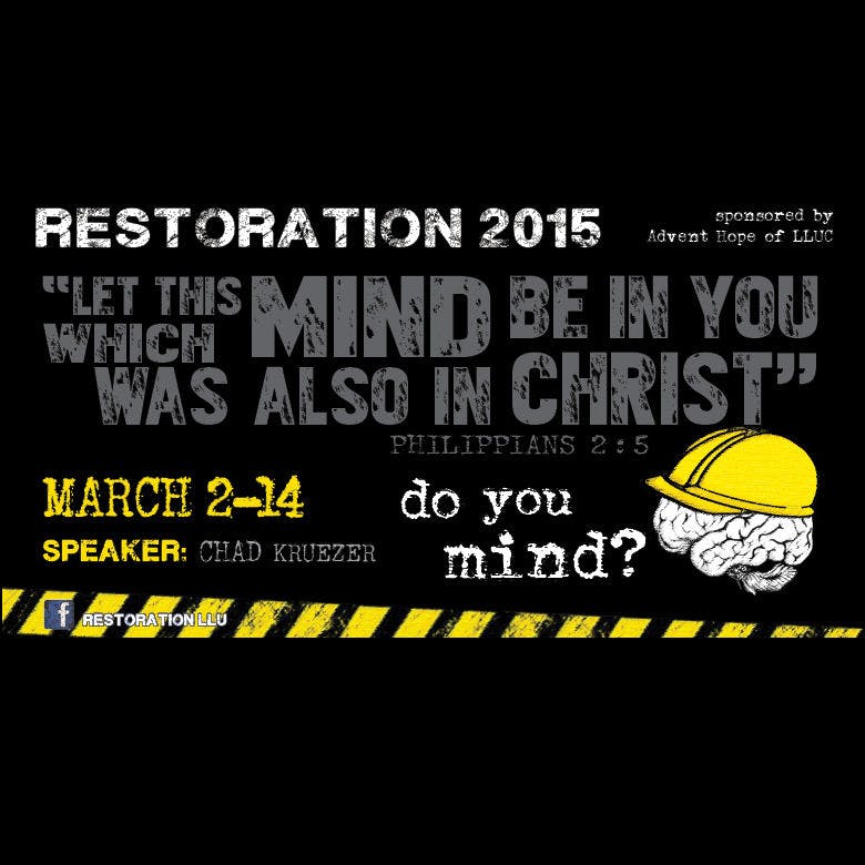 Restoration 2015:  Do You Mind...??