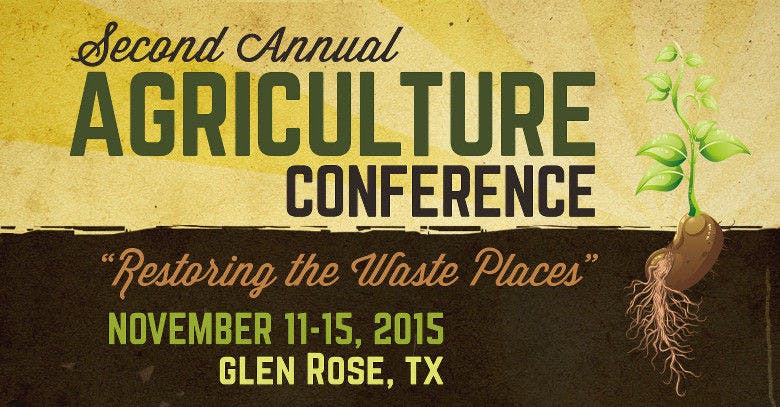 Second Annual Agriculture Conference